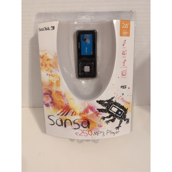 Sansa C250 MP3 player NEW IN SEALED BOX - Picture 1 of 12